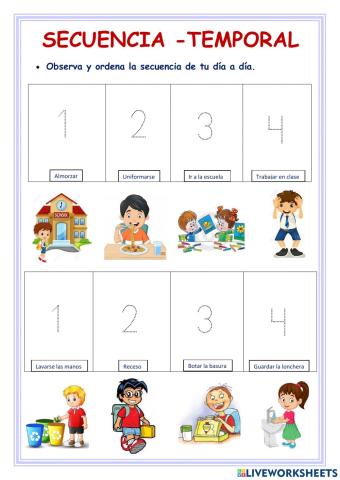 Secuencia temporal