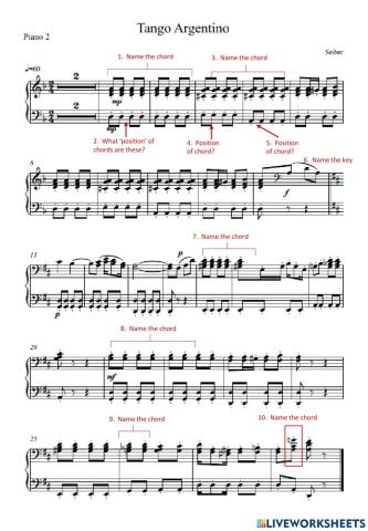 Tango Argentino Piano 2