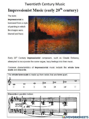 Higher Twentieth Century 1