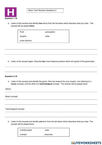 Higher Tech q1-3 revision