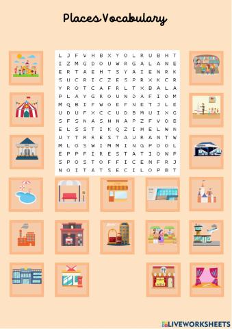 Places Vocabulary