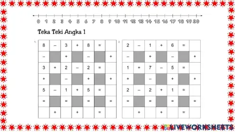 Teka Teki Angka - 1