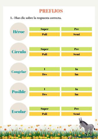 Prefijos