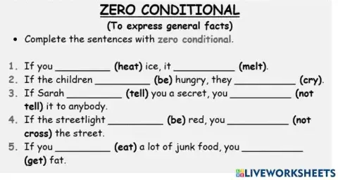 JUNE 23rd HW ZERO CONDITIONAL