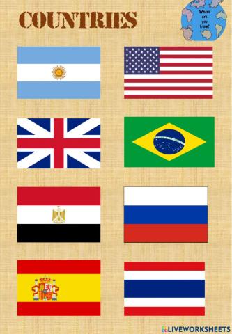 Countries and flags