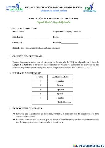 Evaluación 2P 2Q