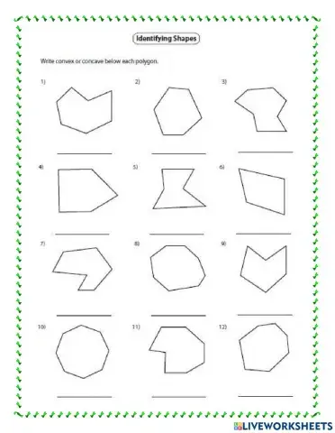 Concave and Convex polygons