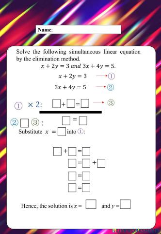 Simultaneous Linear Equation