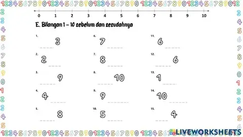 Bilangan Sebelum Sesudah E