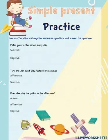 Simple present practice