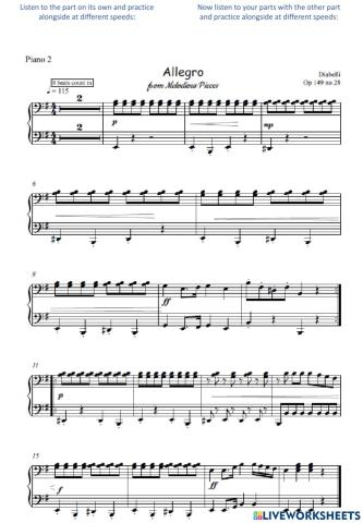 Diabelli Piano 2
