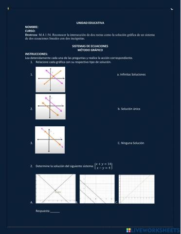 Sistema Método Gráfico