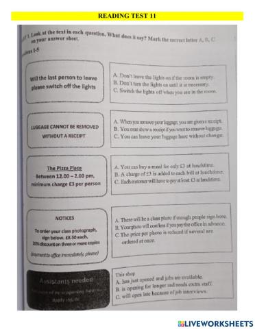 A2-reading-test 11