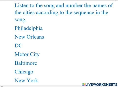 Dancing in the Street Song