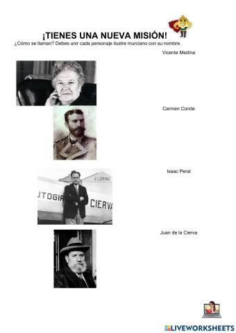 Personajes ilustres murcianos