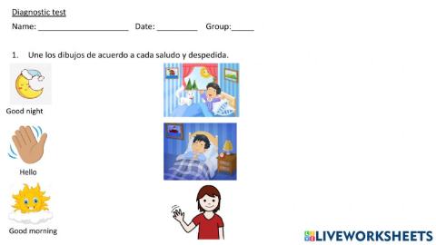 DIAGNOSTIC TEST- ENGLISH