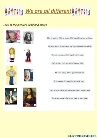 We are all different