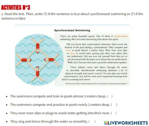 Syncronized Swimming