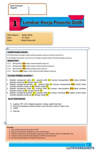 Sikap Durhaka kepada orang tua