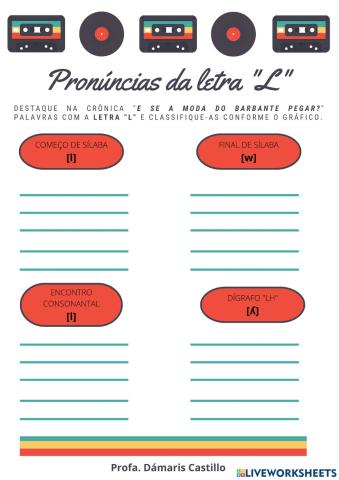 Pronúncias da letra L