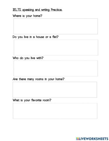 Ielts Speaking and Writing for young kids