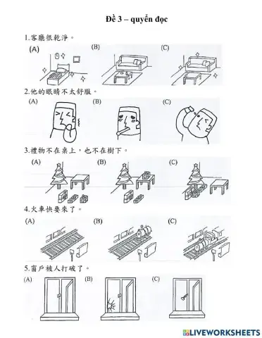 Bộ Đề Band A - Đề Đọc 03