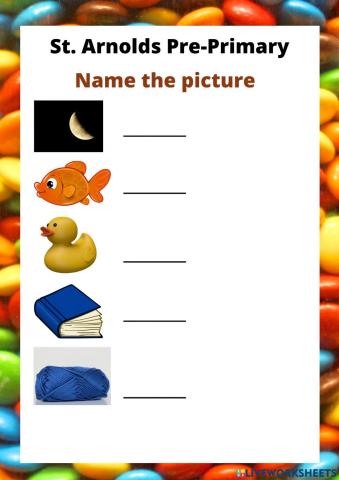 Name the pictures