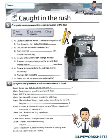 WB Unit 2 exercises 5–8