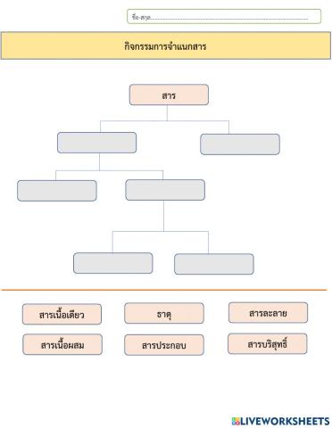 กิจกรรมจำแนกสาร