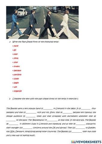 Reading - Simple Pasr