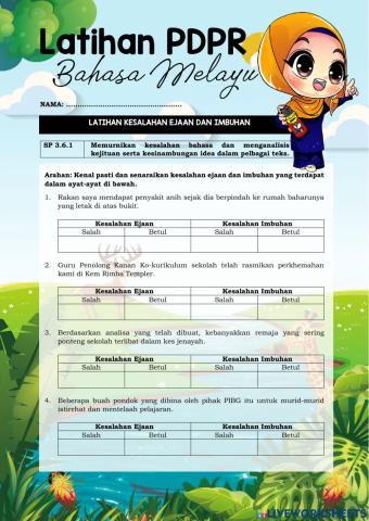 22092021 LATIHAN PDPR TINGKATAN 4