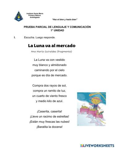 Evaluación de lenguaje