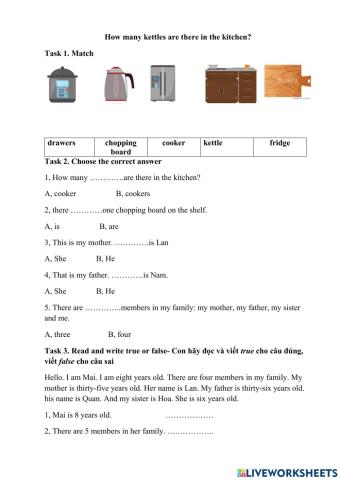 How many kettles are there in the kitchen