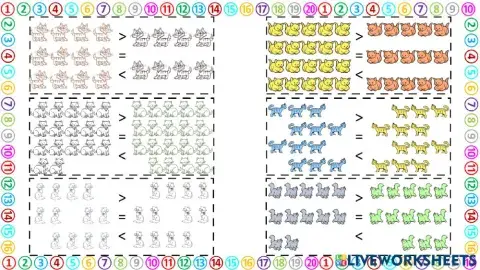 Lebih Besar Lebih Kecil Sama Dengan - 3