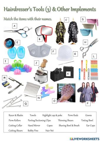 Hairdresser's tools 3