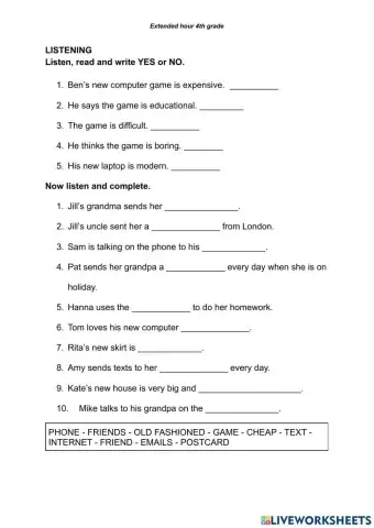 Bright ideas 4 Unit 2 Practice