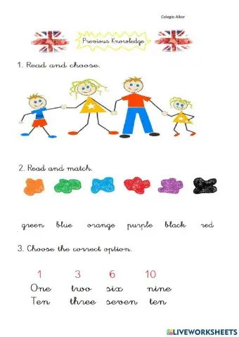 Previous knowledge T.1