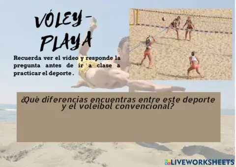 Voley playa