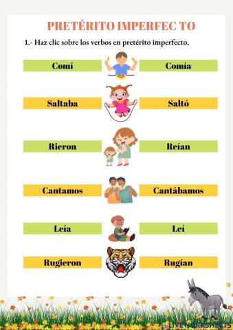 Pretérito imperfecto (i)