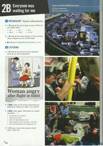 Empower Pre Intermediate - 2B pages 20 and 21