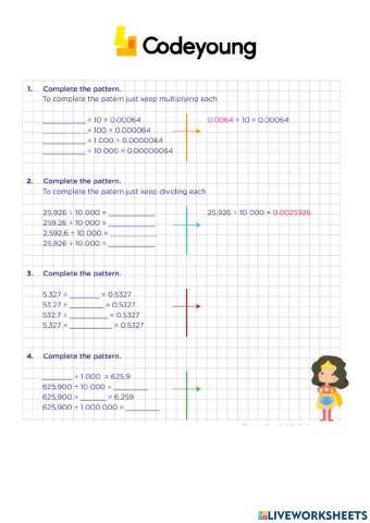 Division of Decimals Application