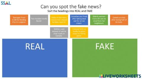 Can you spot the fake news