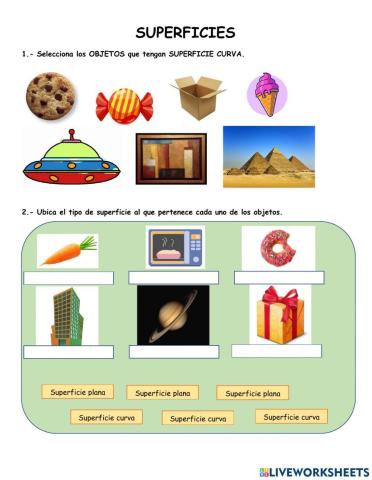 Tipos de superficies