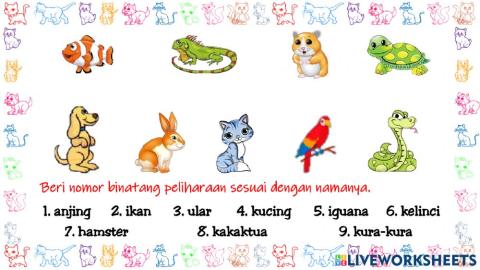 Binatang Peliharaan (Pets)