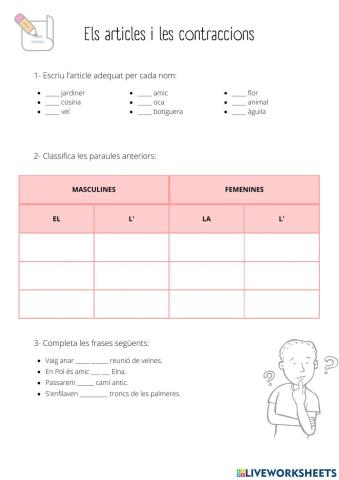 Articles i contraccions