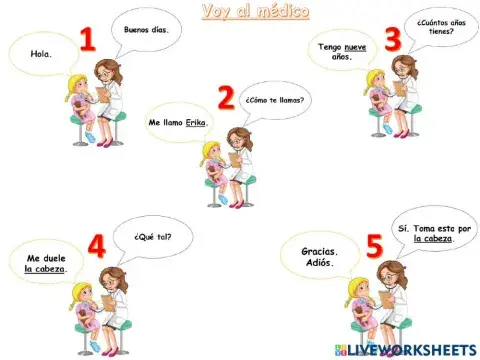 Voy al medico