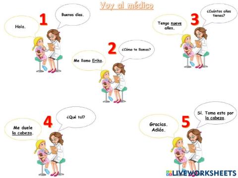 Voy al medico