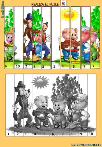 Cuento los tres cerditos