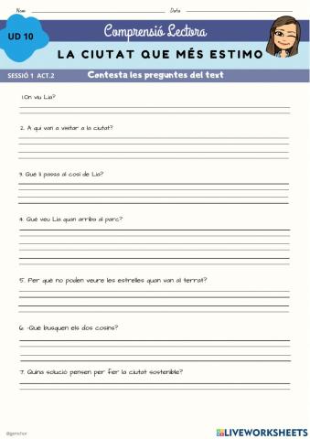 La ciutat que més estime