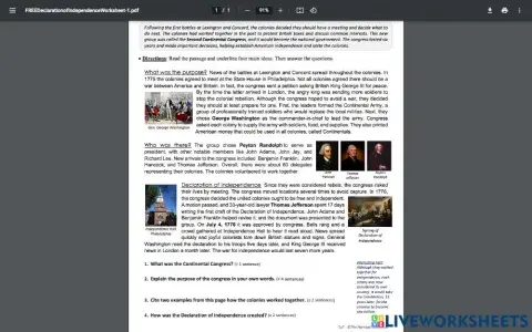 Declaration of Inpendence